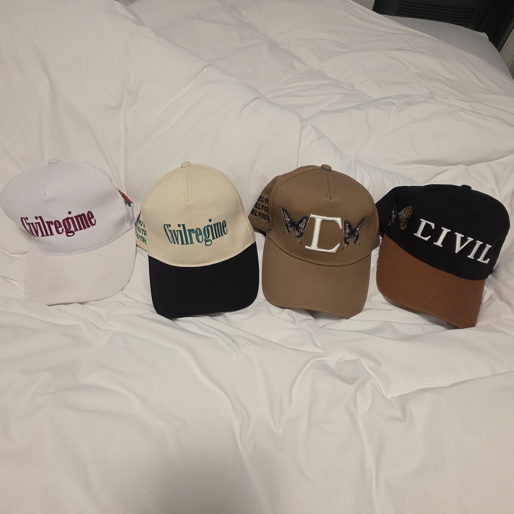 4× Like New Civil Regime Hats